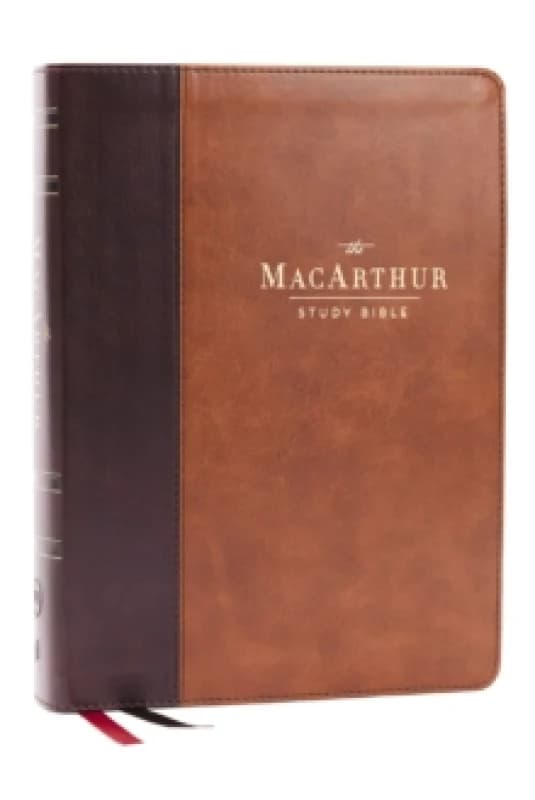 LSB MacArthur Study Bible 2nd Edition: Unleashing God's Truth One Verse at a Time (Brown Leathersoft, Comfort Print) Leather / fine binding