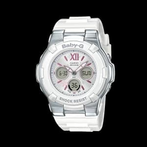Casio Baby-G Standard Analog-Digital Watch BGA-110BL-7B - White