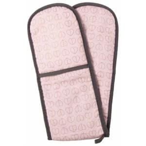 Beau & Elliot Champagne Edit Blush Double Oven Gloves