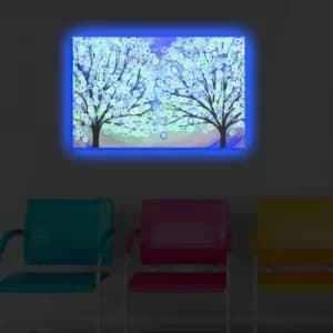 4570DACT-39 Multicolor Decorative LED Lighted Canvas Painting
