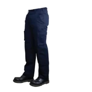 Cargo Trousers Navy 32" W 31" Leg