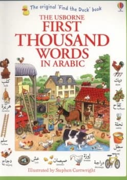The Usborne First Thousand Words in Arabic by Heather Amery Paperback