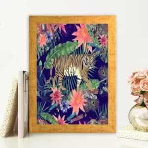 AC669635011 Multicolor Decorative Framed MDF Painting