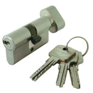 Cisa Astral Euro Double Key and Thumbturn