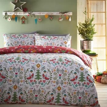 Furn Scandi Festive Bedding Set - King Size
