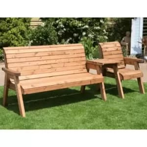 4 Seater Companion Set Straight - No Cushion - No Cushion