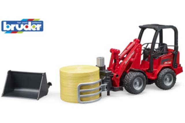 Bruder Bruder 1:16 Schffer Compact loader 2630 with bale Multi unisex 01:16