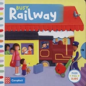 Busy Railway by Rebecca Finn Book