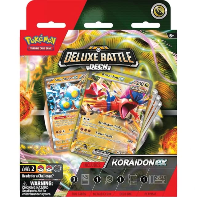 GAME GAME Pokemon TCG Deluxe Battle Deck Koraidon ex - None One Size Unisex