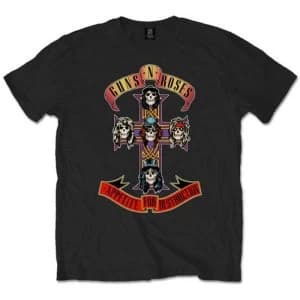 Guns N' Roses - Appetite for Destruction Unisex XXX-Large T-Shirt - Black