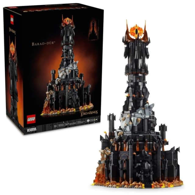 LEGO LEGO -10333 Icons The Lord of the Rings: Barad-dur Multi unisex One Size