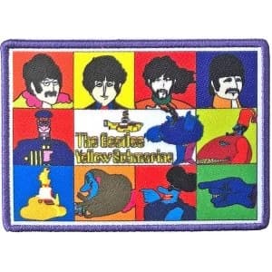 The Beatles - Yellow Submarine Characters Standard Patch