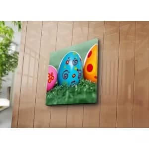 EASC-04 Multicolor Decorative Canvas Painting