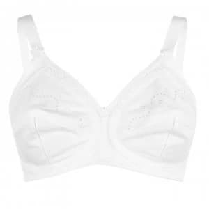Triumph Doreen Cotton Bra - White 0003