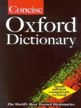 The Concise Oxford Dictionary by Judy Pearsall Hardback