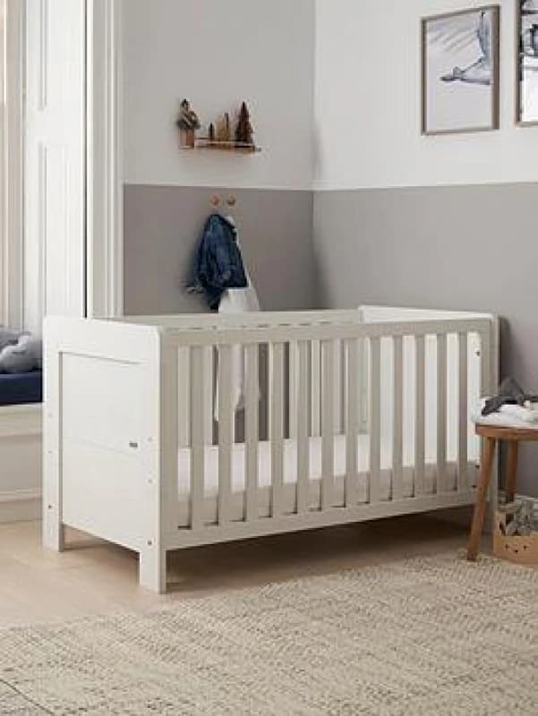 Tutti Bambini Alba Cot Bed - Essentials White White W8Q89 Unisex