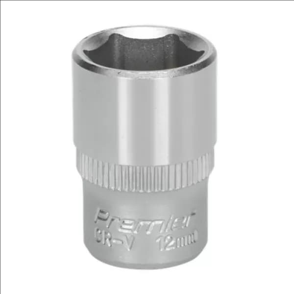 Genuine SEALEY S1412 WallDrive® Socket 12mm 1/4Sq Drive