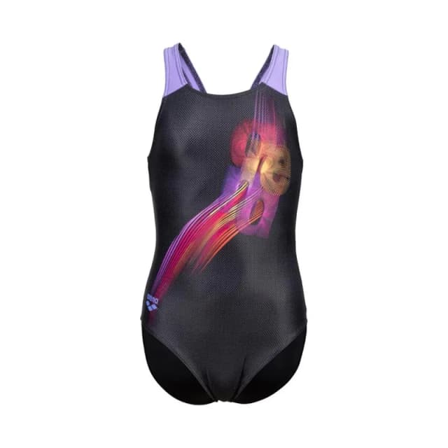 One Piece swimsuit for girls Arena Parrot V Back Noir Female 6/7 ans