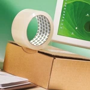 Scotch Packaging Tape Low Noise 50mmx66m Clear Ref 3120CT Pack 6