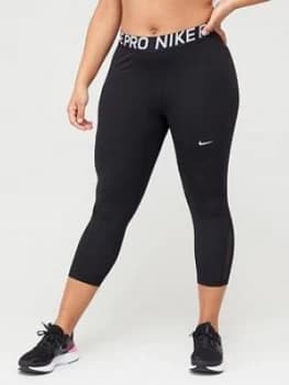 Nike Training Crop Legging (Curve) - Black