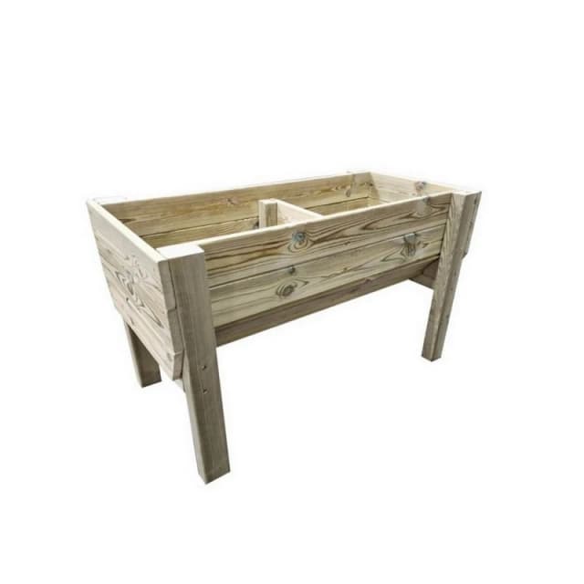 Churnet Valley Garden Furniture Ltd Multi Pack of 2 - Veg Trug Planter - W150cm - Min. Assembly Required in Brown Size: 2 Pack Brown Unisex 2 Pack