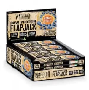 Warrior, Raw Protein Flapjack, Honey Berry - 12 bars