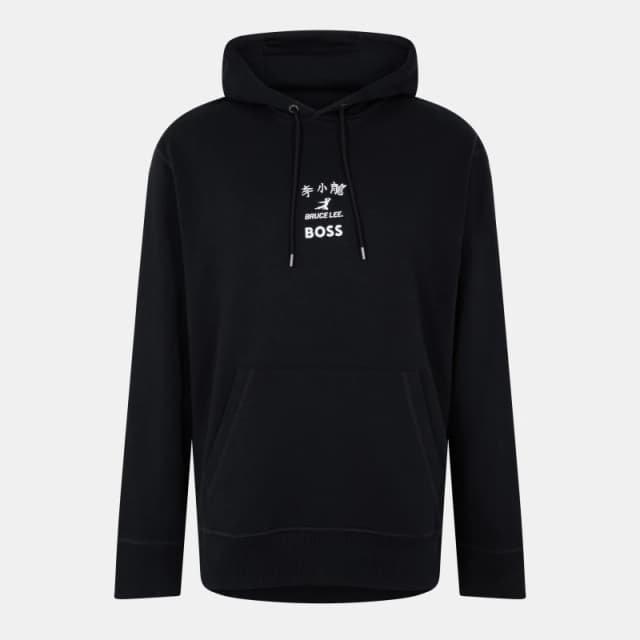 Boss Mens Over-The-Head Hoodie Black male S