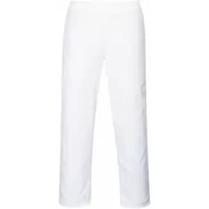 Portwest 2208 - White Food Industry Baker Trousers sz XSmall Regular - White