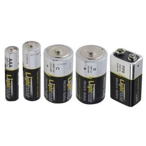Lighthouse AA LR6 Alkaline Batteries 2400 mAh (Pack 24)