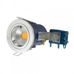 Electralite GU10 Spotlight Fitting - IP20 - Chrome