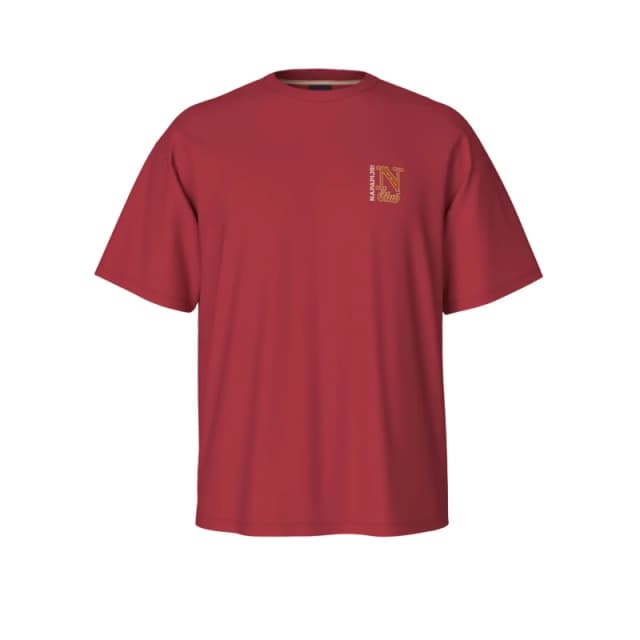 T-Shirt Napapijri Fluorite Rouge Male S