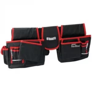 Draper Double Tool Pouch, Black