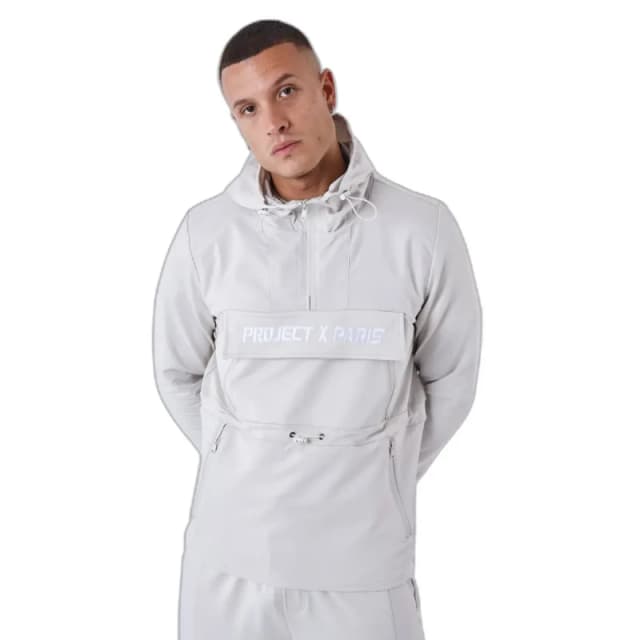 Project X Paris Windbreaker style hoodie Project X Paris Gris Male S