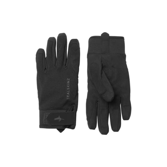 Sock Snob Mens & Ladies Waterproof All Weather Gloves - S / Black