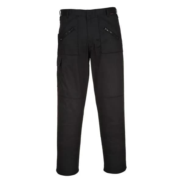 Portwest Action Trousers S887BKR26 Colour: Black