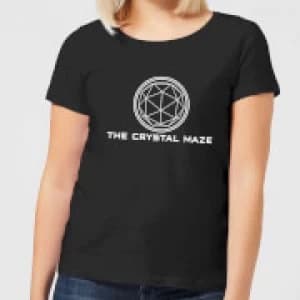 Crystal Maze Logo Womens T-Shirt - Black