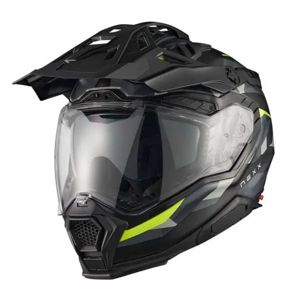 Nexx X.WED3 Trailmania Grey Neon Matt Adventure Helmet Size M