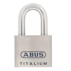 Abus Titalium Cylinder Open Shackle Padlock (W)50mm