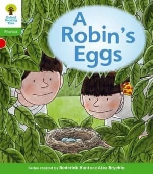 A robins eggs by Roderick Hunt