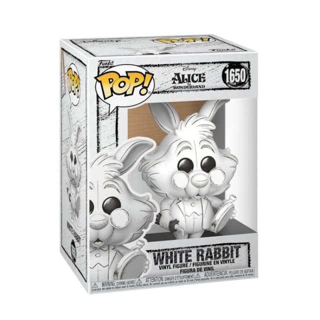 AJ Toys & Books Funko Disney POP! Vinyl Figure Sketched - White Rabbit