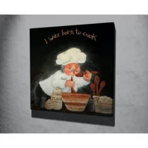 KC228 Multicolor Decorative Canvas Painting