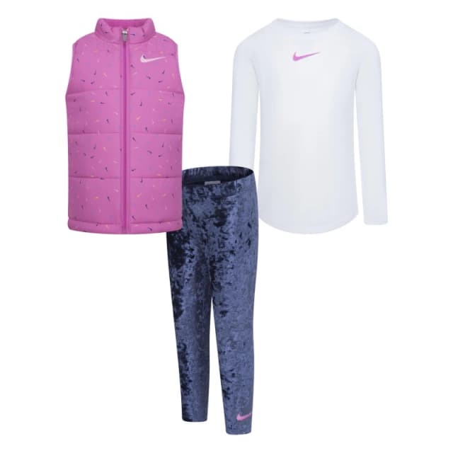 Nike 3 PC Swooshfett Midnight Navy female 2-3 Yrs