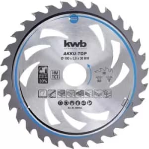 kwb 586959 Circular saw blade 190 x 30, 20, 16 mm, mm, mm