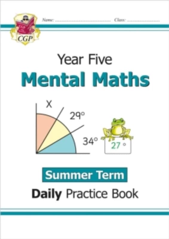 KS2 Mental Maths Year 5 Daily Practice Book: Summer Term Paperback / softback