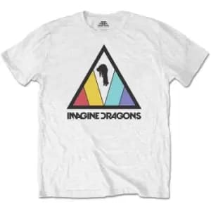 Imagine Dragons - Triangle Logo Kids 5-6 Years T-Shirt - White