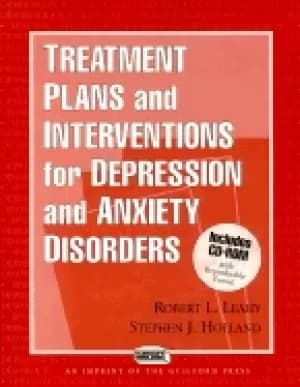 treatment plans and interventions for depression and anxiety disorders