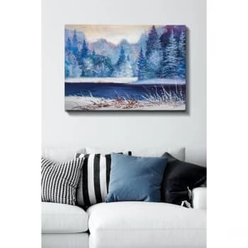 Kanvas Tablo (70 x 100) - 84 Multicolor Decorative Canvas Painting