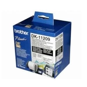 Brother DK11209 Label Tape 29mm x 62mm Black on White x 800