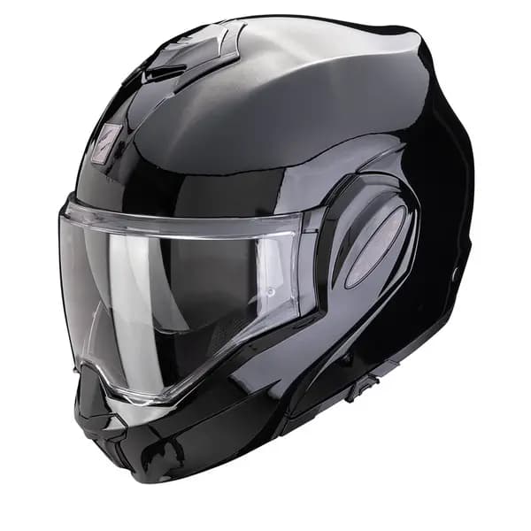 Scorpion Exo-Tech Evo Pro Solid Metallic Black Modular Helmet L