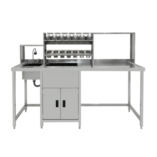 Monstershop Bubble Tea Workstation in Silver Silver Unisex